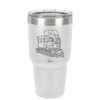 Train - Laser Engraved Stainless Steel Drinkware - 1138 -