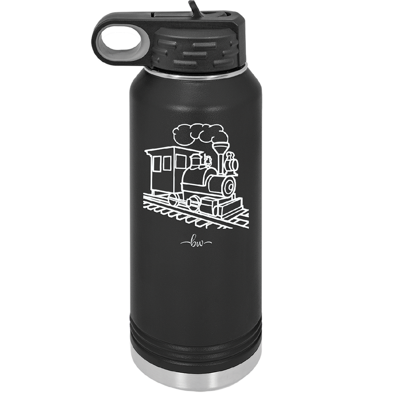 Train - Laser Engraved Stainless Steel Drinkware - 1138 -