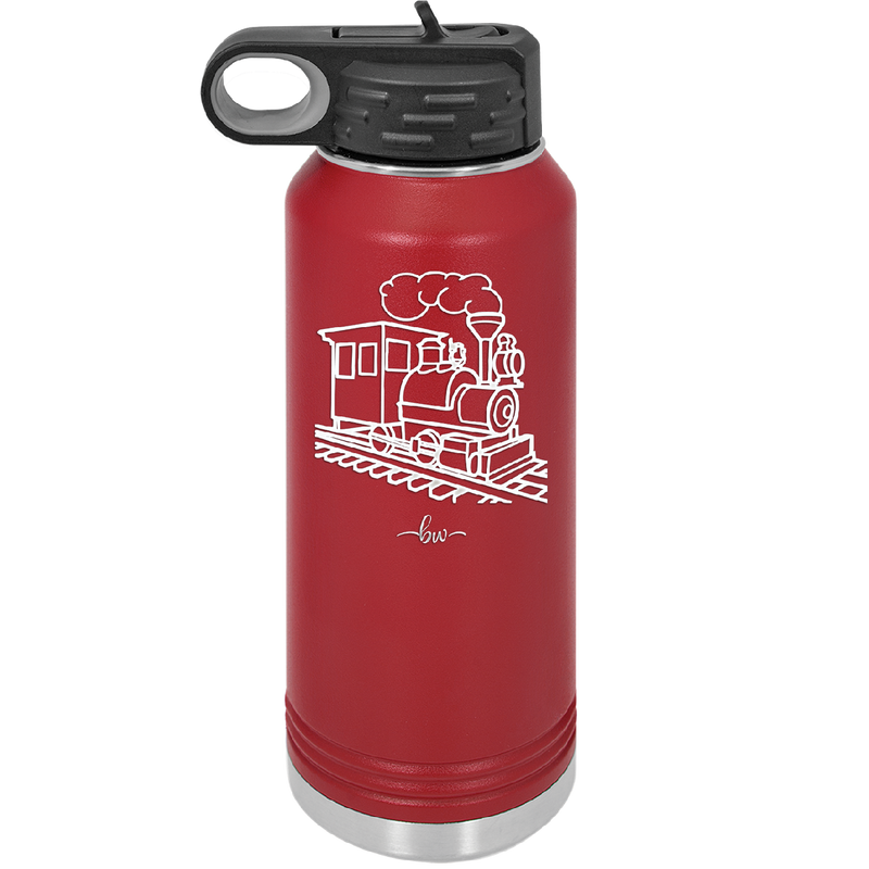 Train - Laser Engraved Stainless Steel Drinkware - 1138 -