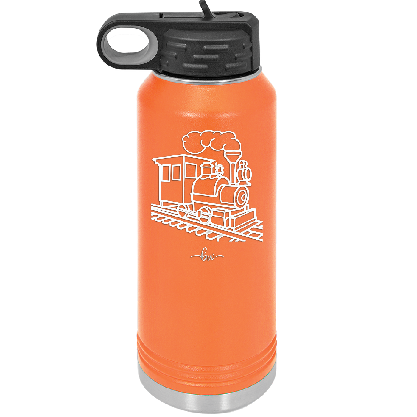 Train - Laser Engraved Stainless Steel Drinkware - 1138 -