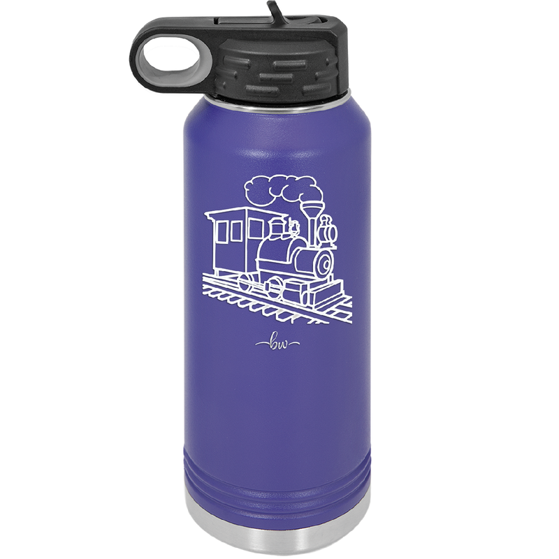 Train - Laser Engraved Stainless Steel Drinkware - 1138 -