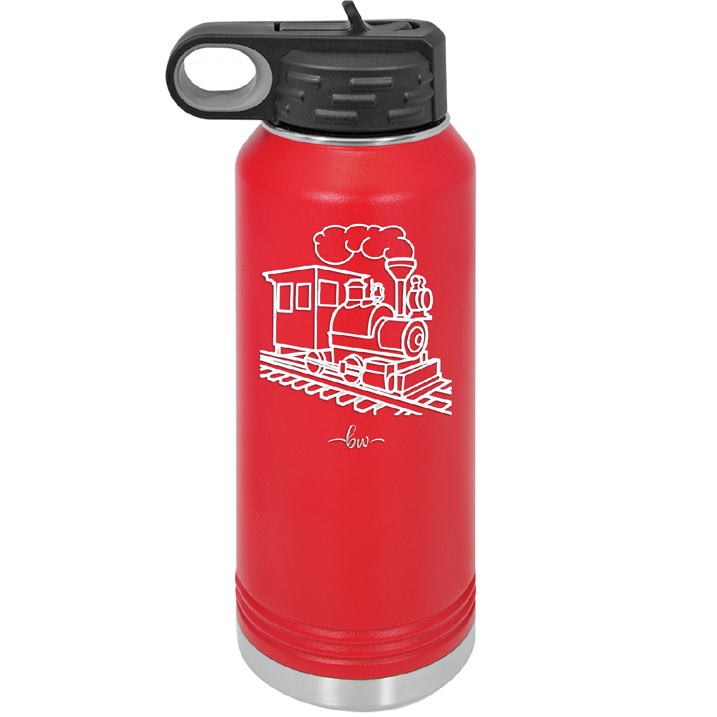 Train - Laser Engraved Stainless Steel Drinkware - 1138 -