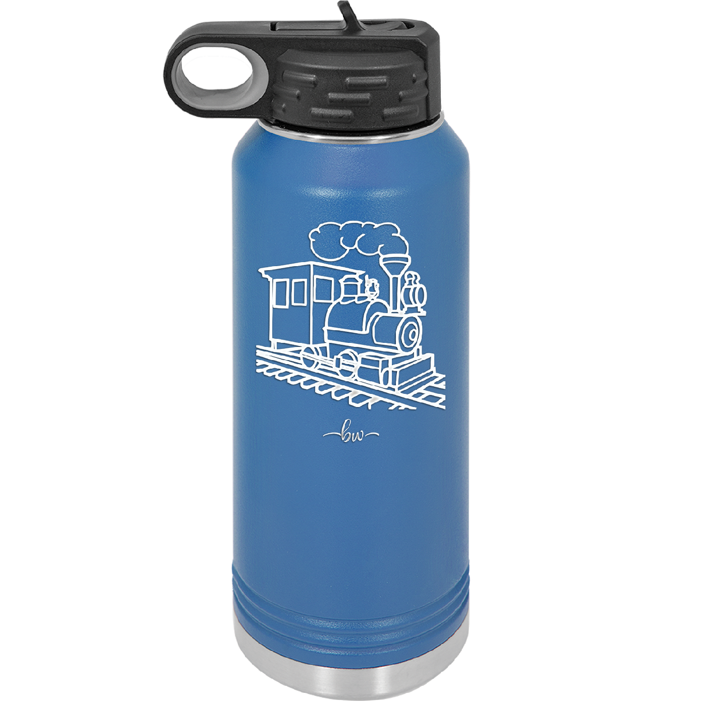 Train - Laser Engraved Stainless Steel Drinkware - 1138 -