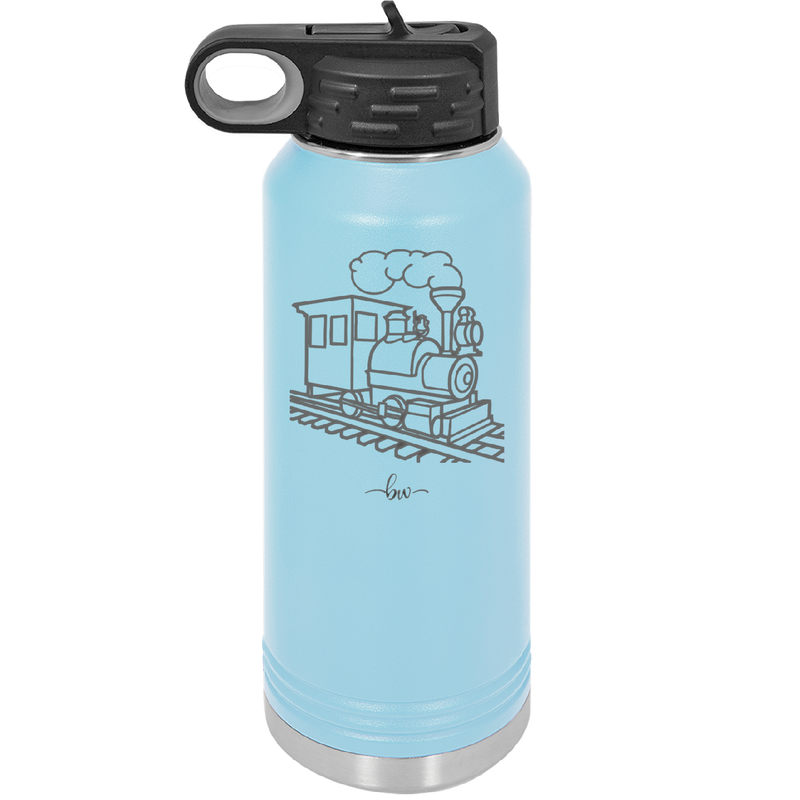 Train - Laser Engraved Stainless Steel Drinkware - 1138 -