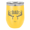 Antlers Dad - Laser Engraved Stainless Steel Drinkware - 1148 -