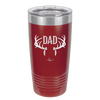 Antlers Dad - Laser Engraved Stainless Steel Drinkware - 1148 -