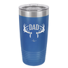 Antlers Dad - Laser Engraved Stainless Steel Drinkware - 1148 -