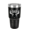 Antlers Dad - Laser Engraved Stainless Steel Drinkware - 1148 -