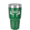 Antlers Dad - Laser Engraved Stainless Steel Drinkware - 1148 -