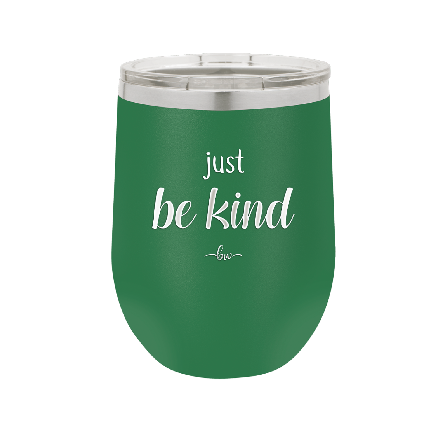 Just Be Kind - Laser Engraved Stainless Steel Drinkware - 1178 -