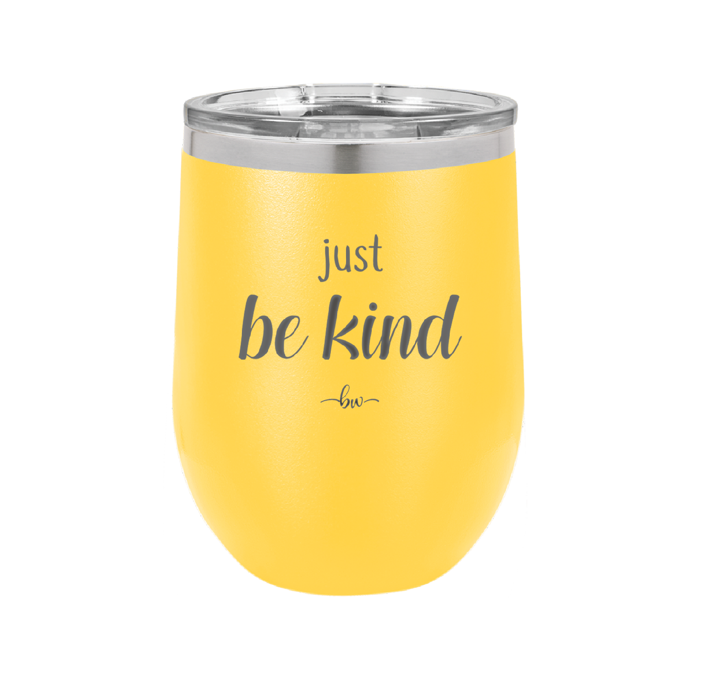 Just Be Kind - Laser Engraved Stainless Steel Drinkware - 1178 -