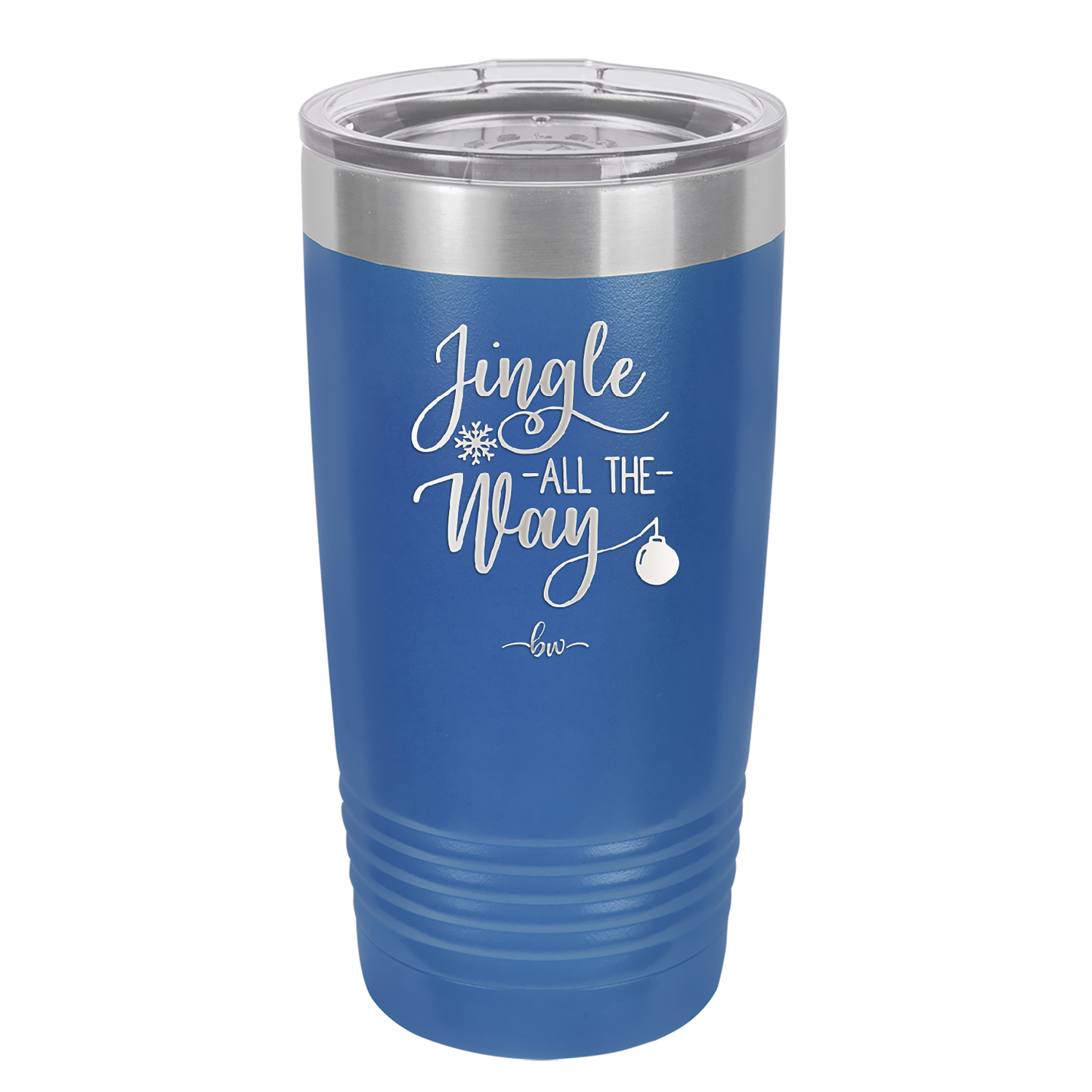 Jingle All the Way - Laser Engraved Stainless Steel Drinkware - 1221 -