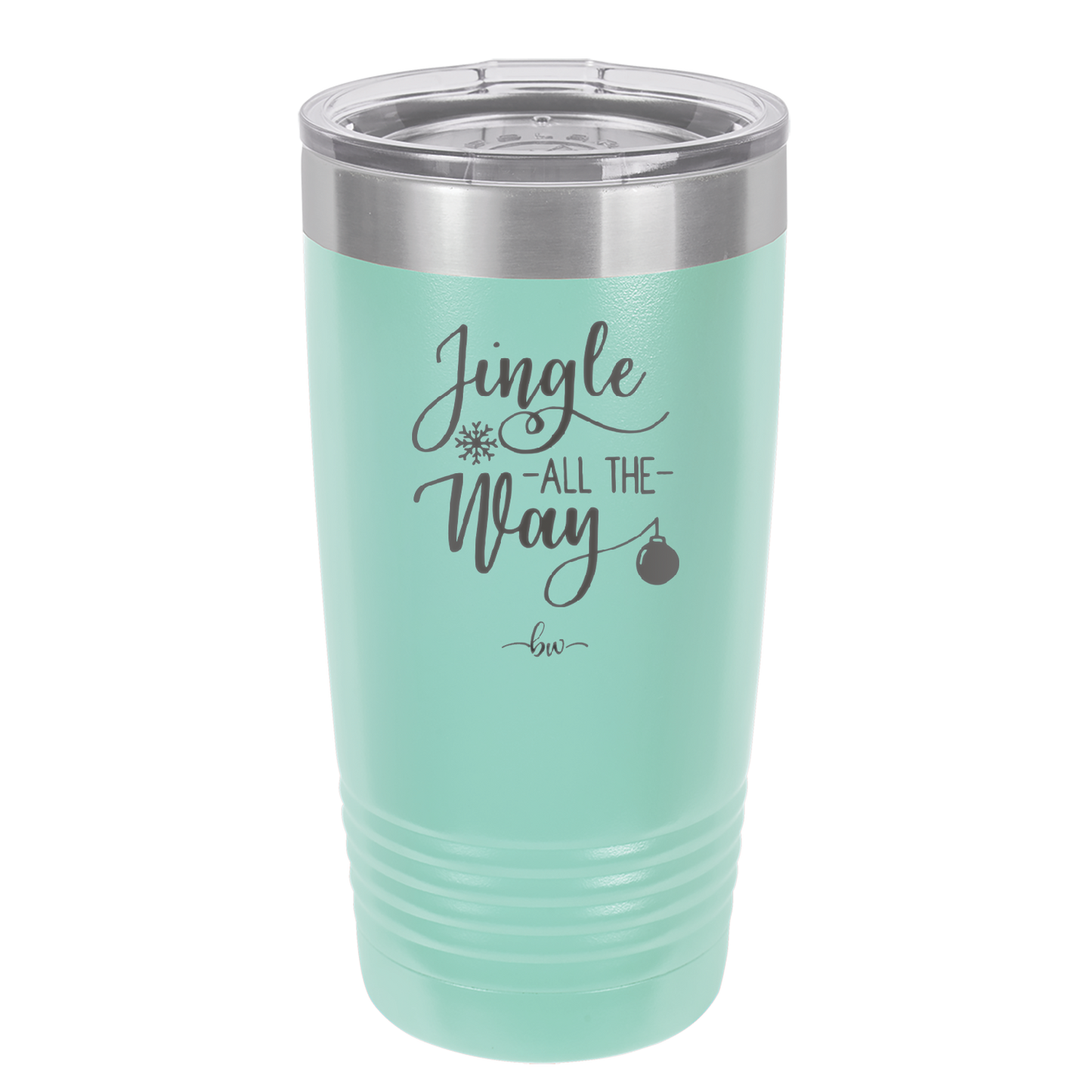 Jingle All the Way - Laser Engraved Stainless Steel Drinkware - 1221 -