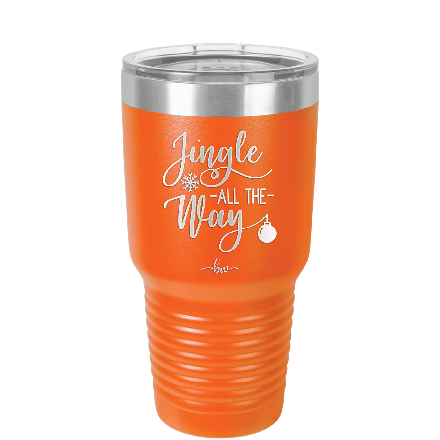 Jingle All the Way - Laser Engraved Stainless Steel Drinkware - 1221 -