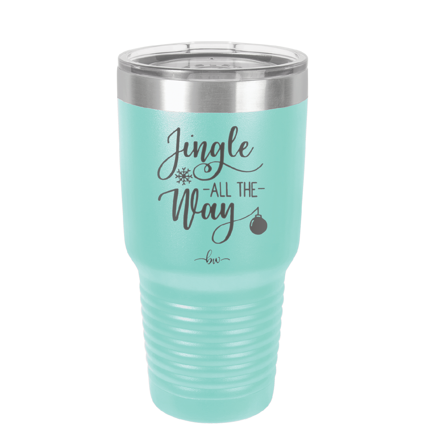 Jingle All the Way - Laser Engraved Stainless Steel Drinkware - 1221 -