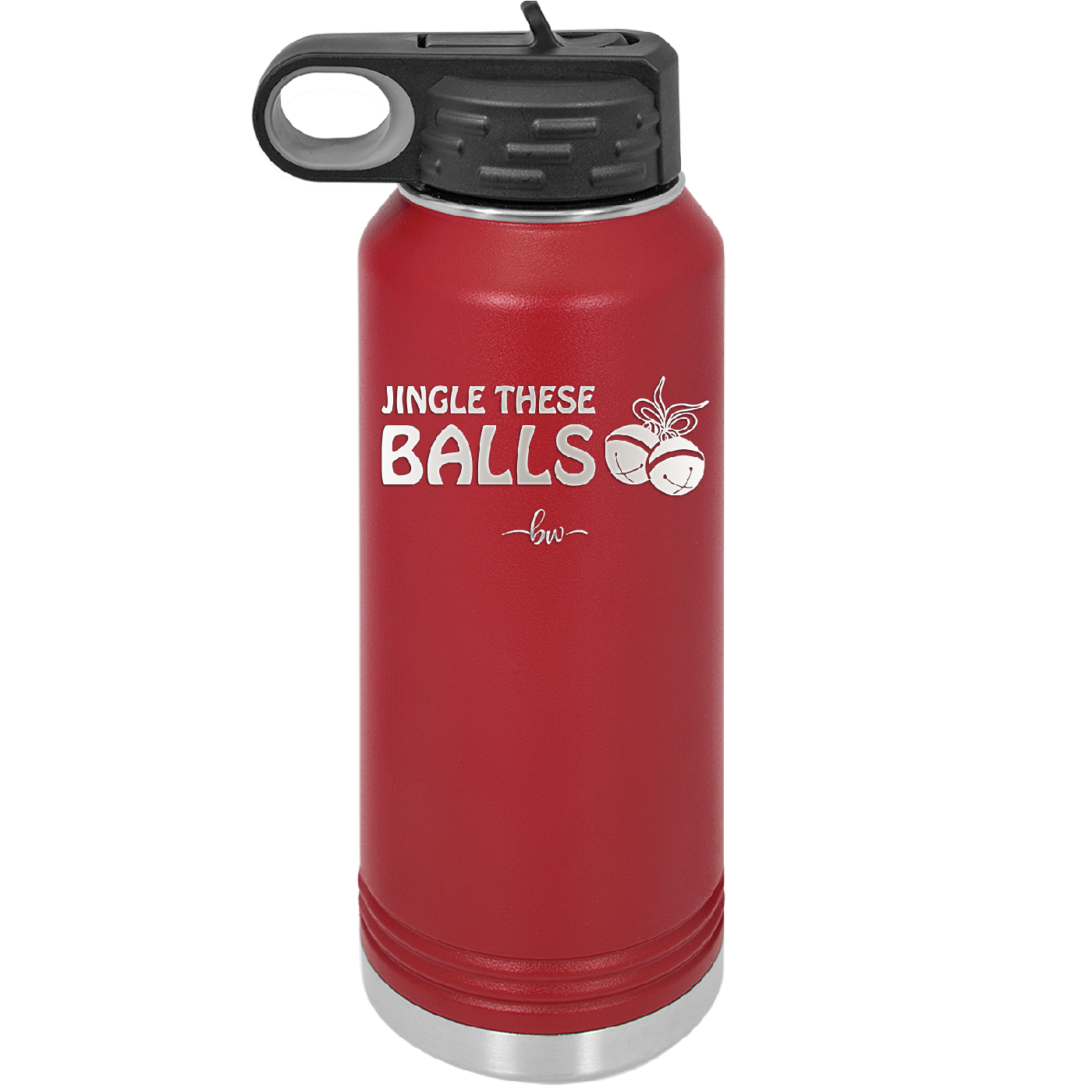 Jingle These Balls - Laser Engraved Stainless Steel Drinkware - 1228 -