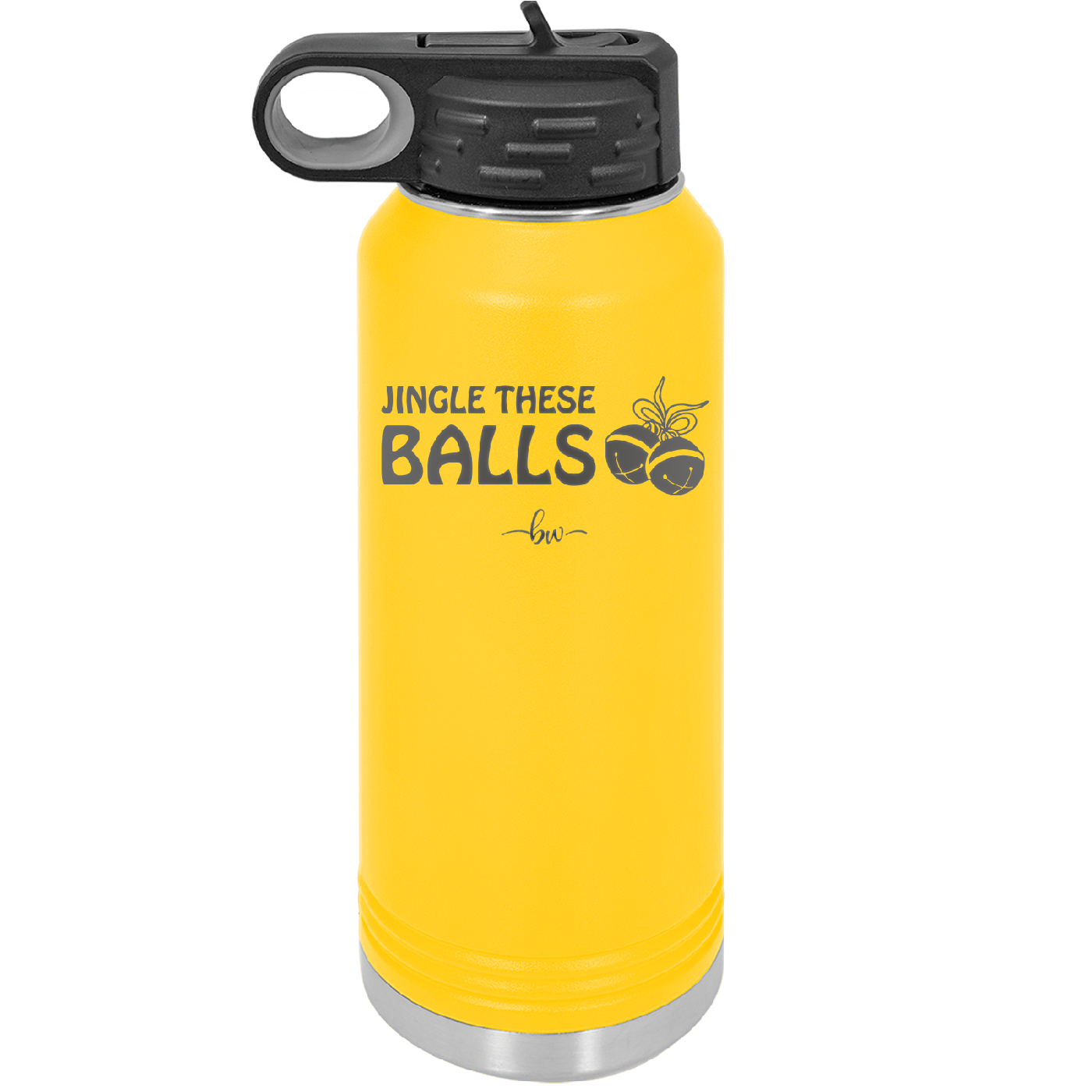 Jingle These Balls - Laser Engraved Stainless Steel Drinkware - 1228 -