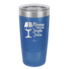 Mama Needs Her Jingle Juice - Laser Engraved Stainless Steel Drinkware - 1231 -