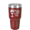 Mama Needs Her Jingle Juice - Laser Engraved Stainless Steel Drinkware - 1231 -