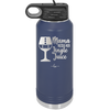 Mama Needs Her Jingle Juice - Laser Engraved Stainless Steel Drinkware - 1231 -