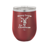 Merry Drunk I'm Christmas - Laser Engraved Stainless Steel Drinkware - 1234 -