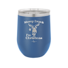 Merry Drunk I'm Christmas - Laser Engraved Stainless Steel Drinkware - 1234 -