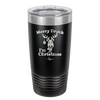 Merry Drunk I'm Christmas - Laser Engraved Stainless Steel Drinkware - 1234 -