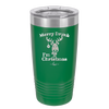 Merry Drunk I'm Christmas - Laser Engraved Stainless Steel Drinkware - 1234 -