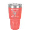 Merry Drunk I'm Christmas - Laser Engraved Stainless Steel Drinkware - 1234 -