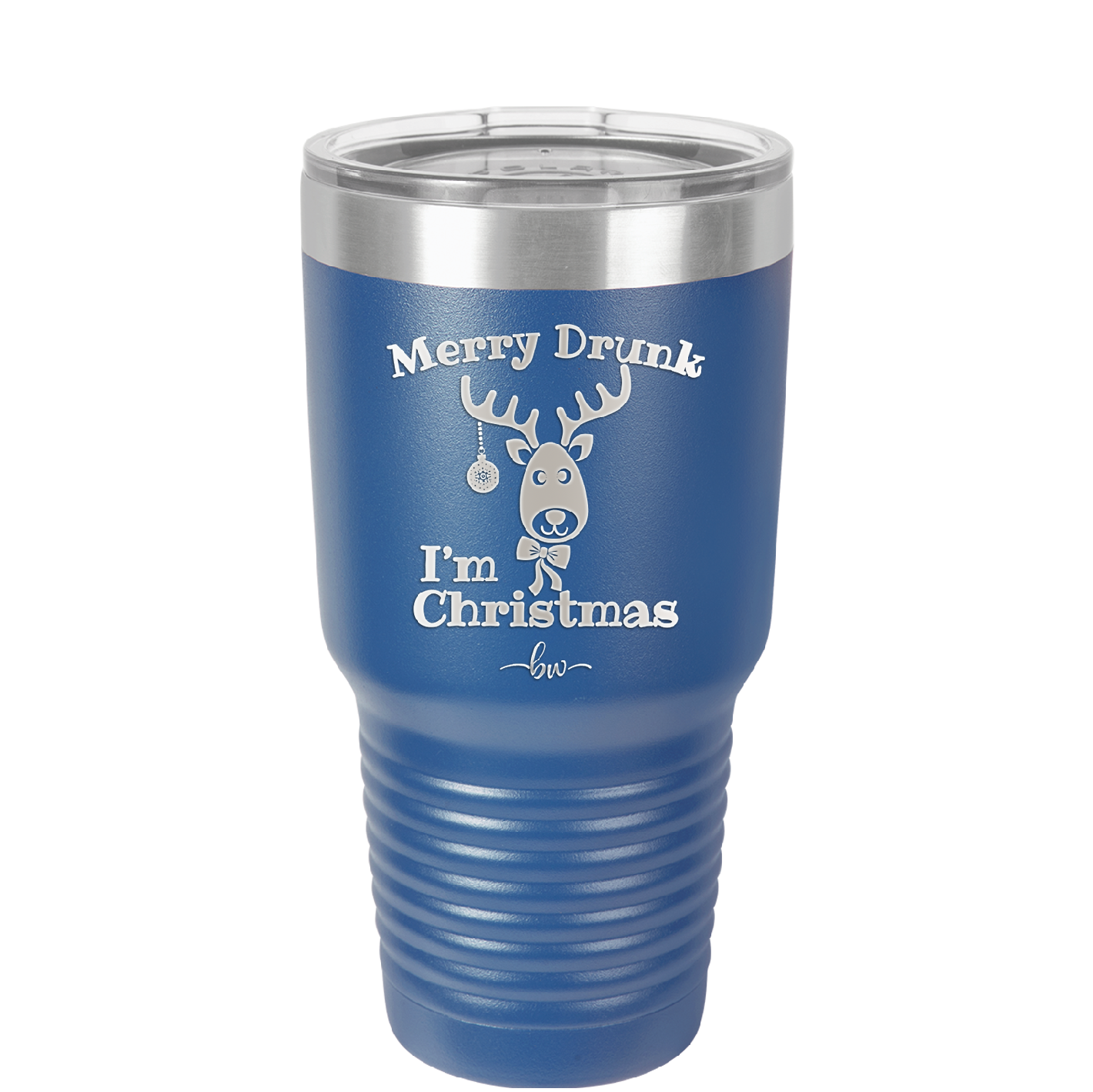 Merry Drunk I'm Christmas - Laser Engraved Stainless Steel Drinkware - 1234 -