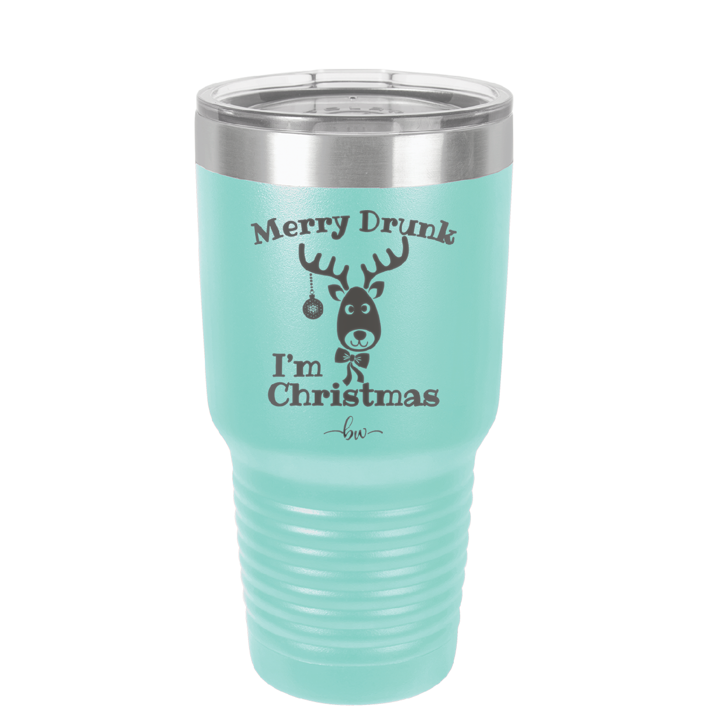 Merry Drunk I'm Christmas - Laser Engraved Stainless Steel Drinkware - 1234 -