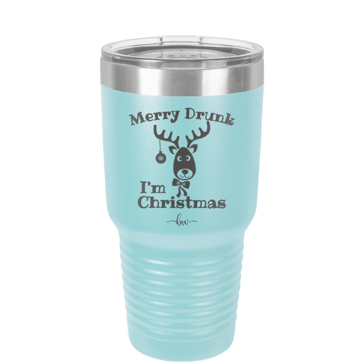 Merry Drunk I'm Christmas - Laser Engraved Stainless Steel Drinkware - 1234 -