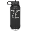 Merry Drunk I'm Christmas - Laser Engraved Stainless Steel Drinkware - 1234 -