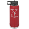 Merry Drunk I'm Christmas - Laser Engraved Stainless Steel Drinkware - 1234 -