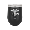 RN Caduceus Nursing - Laser Engraved Stainless Steel Drinkware - 1275 -