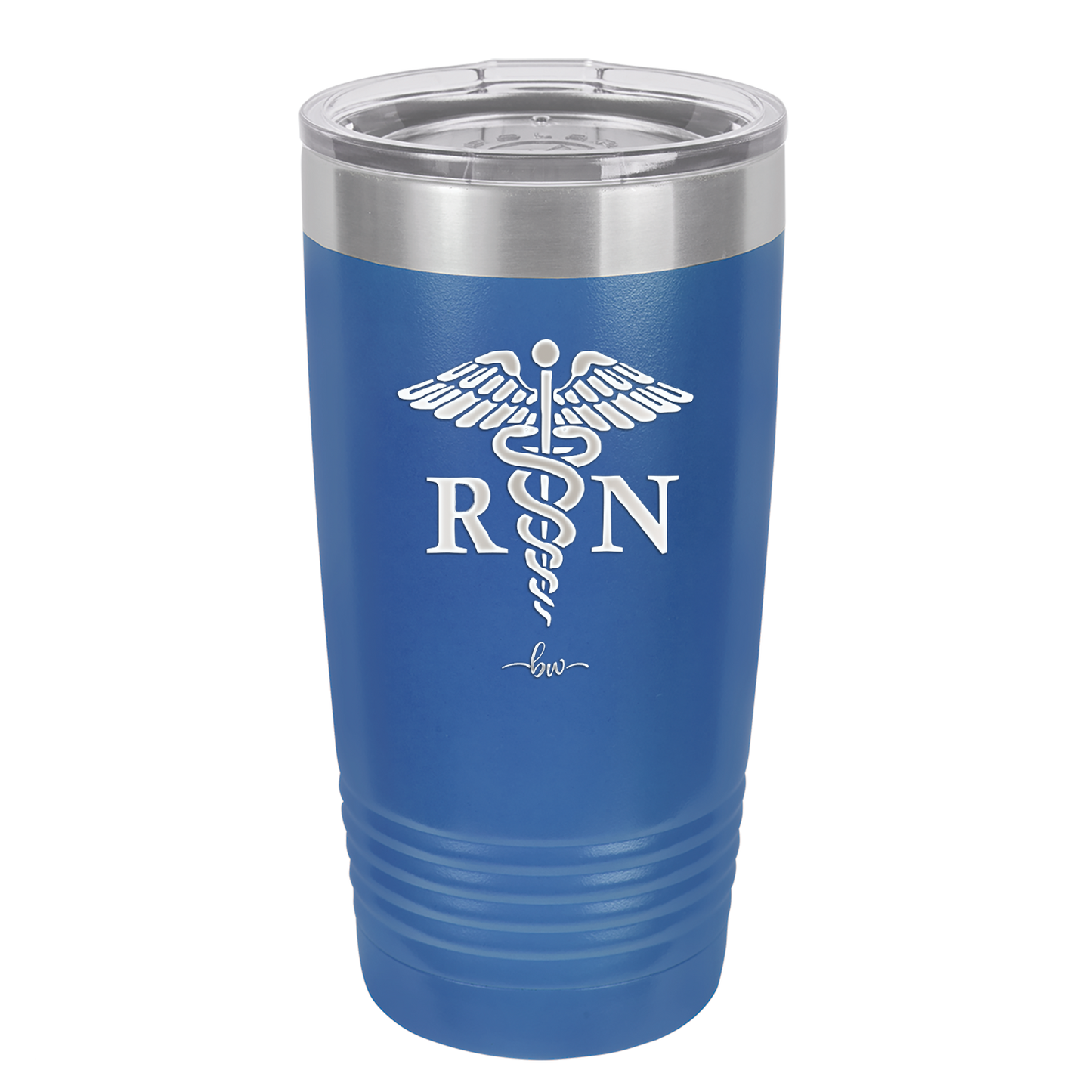 RN Caduceus Nursing - Laser Engraved Stainless Steel Drinkware - 1275 -