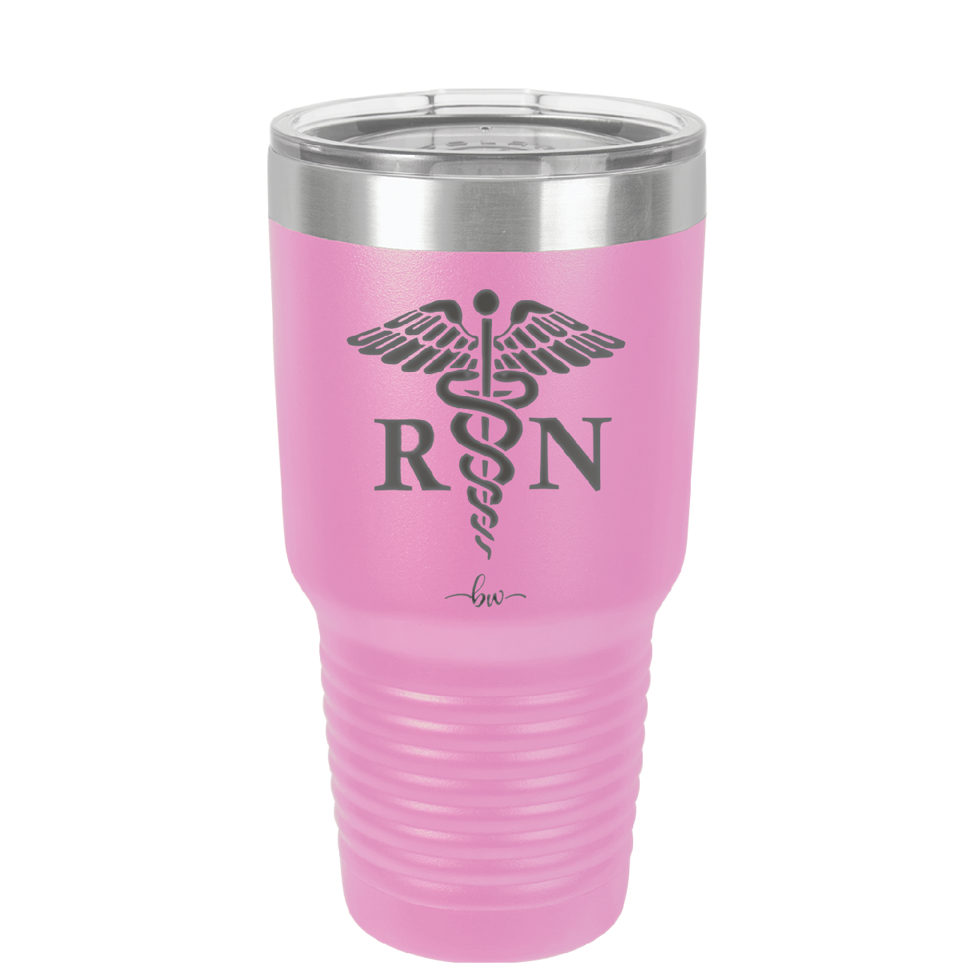 RN Caduceus Nursing - Laser Engraved Stainless Steel Drinkware - 1275 -