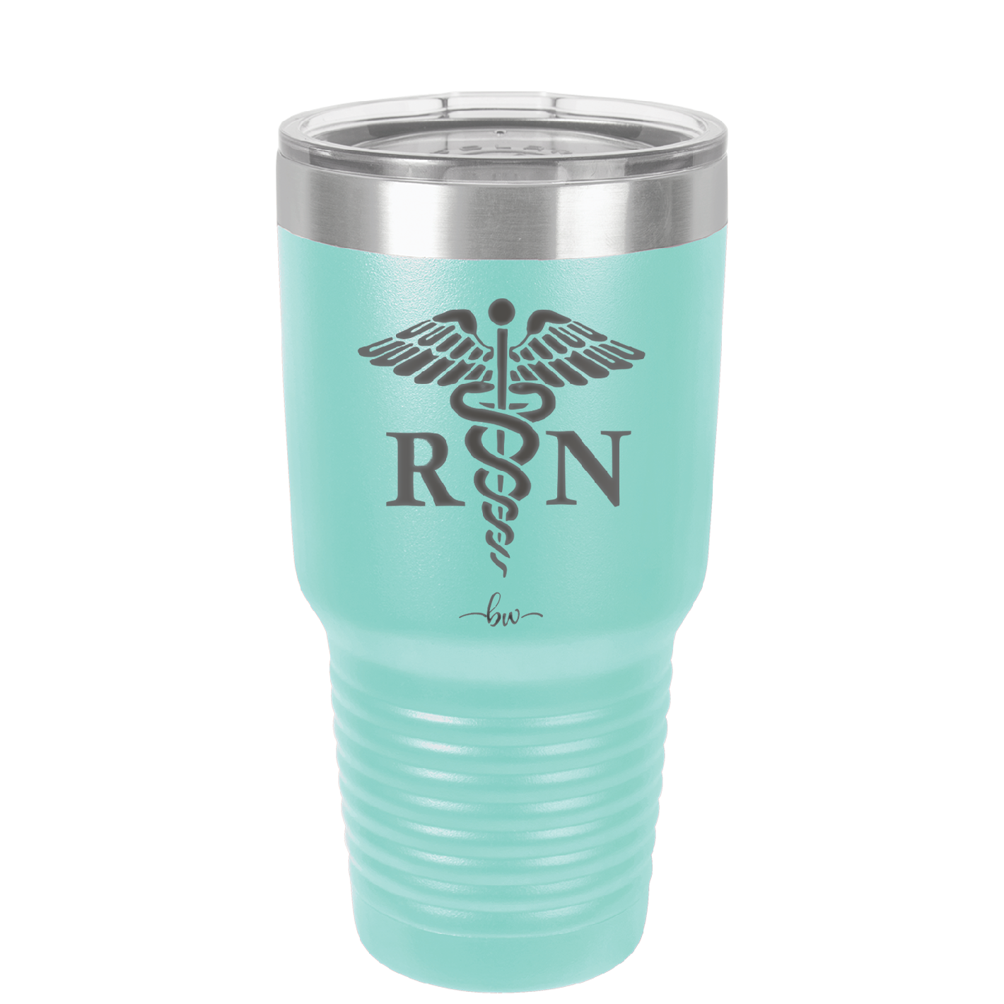 RN Caduceus Nursing - Laser Engraved Stainless Steel Drinkware - 1275 -