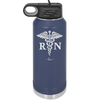 RN Caduceus Nursing - Laser Engraved Stainless Steel Drinkware - 1275 -