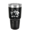 Bite Me Fish Bone - Laser Engraved Stainless Steel Drinkware - 1299 -