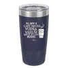 I'll Have A Cafe Mocha Vodka Valium Latte to Go Please - Laser Engraved Stainless Steel Drinkware - 1347 -