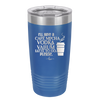 I'll Have A Cafe Mocha Vodka Valium Latte to Go Please - Laser Engraved Stainless Steel Drinkware - 1347 -