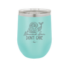 Mermaid Hair Don't Care 1 - Laser Engraved Stainless Steel Drinkware - 1407 -