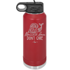 Mermaid Hair Don't Care 1 - Laser Engraved Stainless Steel Drinkware - 1407 -