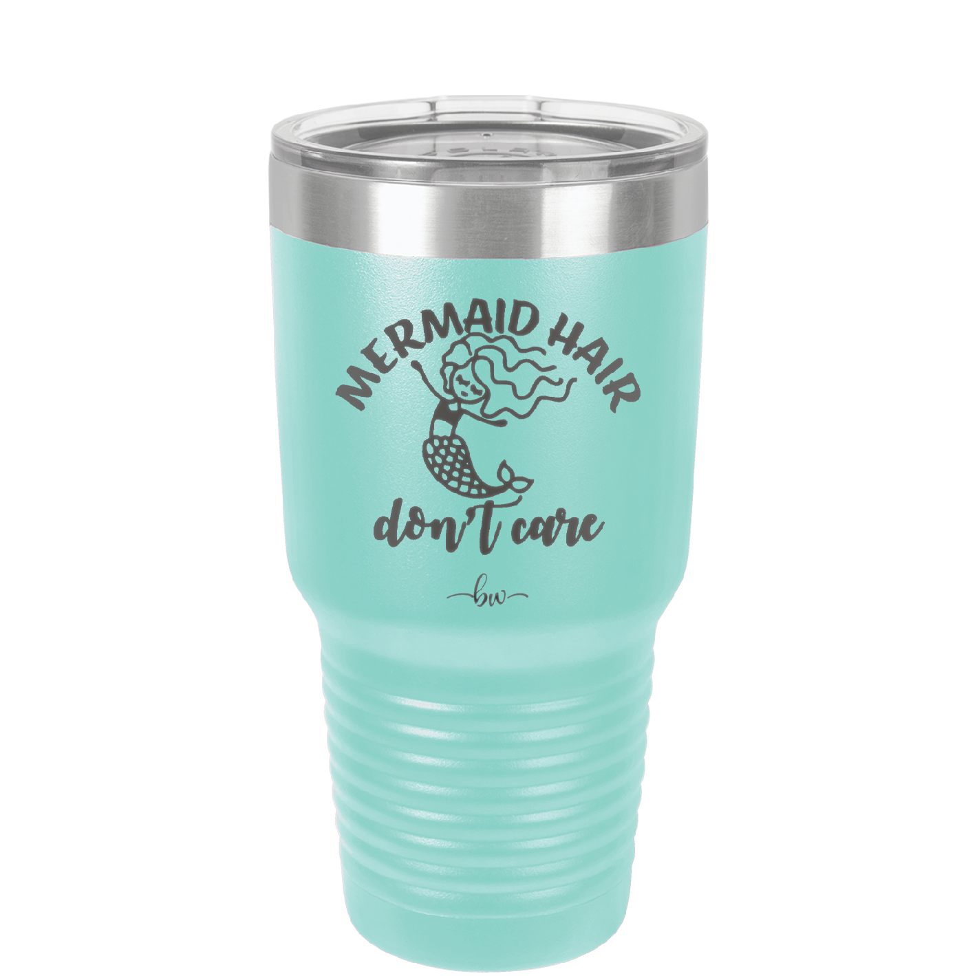 Mermaid Hair Don't Care 2 - Laser Engraved Stainless Steel Drinkware - 1408 -