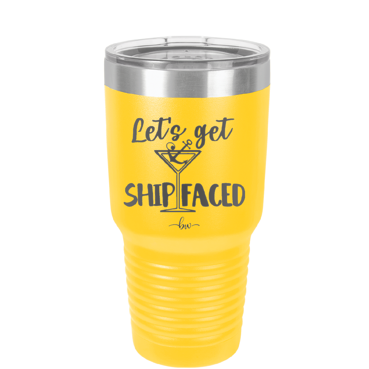 Let's Get Ship Faced 3 - Laser Engraved Stainless Steel Drinkware - 1414 -