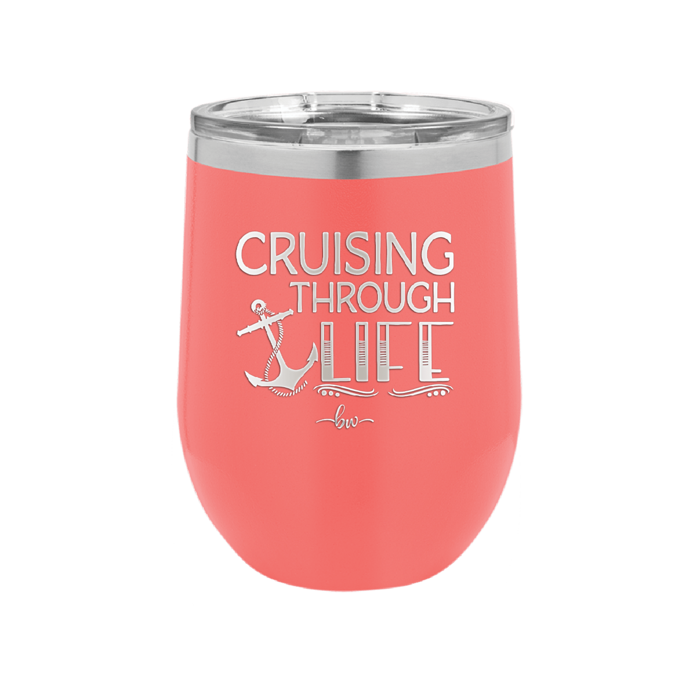 Cruising Through Life Cruise 1 - Laser Engraved Stainless Steel Drinkware - 1434 -