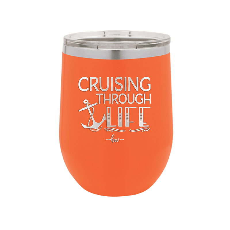 Cruising Through Life Cruise 1 - Laser Engraved Stainless Steel Drinkware - 1434 -