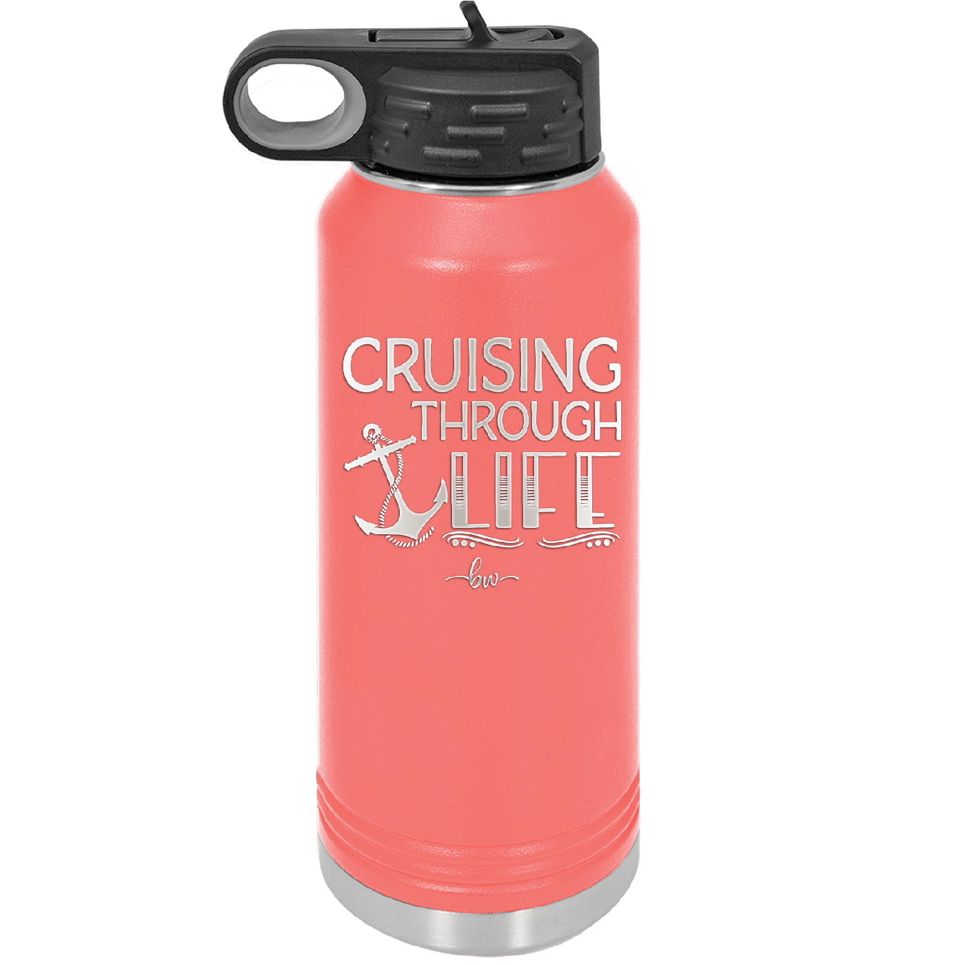 Cruising Through Life Cruise 1 - Laser Engraved Stainless Steel Drinkware - 1434 -