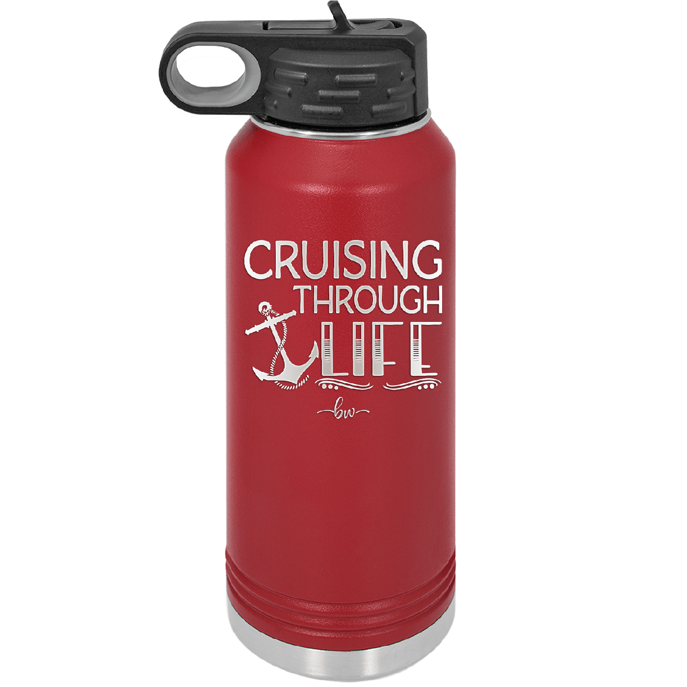 Cruising Through Life Cruise 1 - Laser Engraved Stainless Steel Drinkware - 1434 -